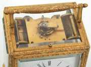 Brass Quarter Hour Repeater Carriage Clock