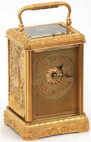 Japonesque Hour Repeater Carriage Clock