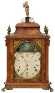 John Marriot English Triple Fusee Bracket Clock