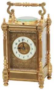 1 Hour Repeater Carriage Clock with Music Box