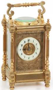 1 Hour Repeater Carriage Clock with Music Box