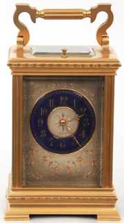 Brass 1 Hour Repeater Carriage Clock