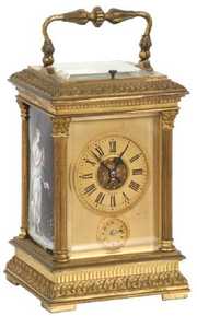 Hour Repeater Carriage Clock W/ Alarm