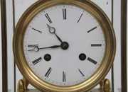 L’Epine French Brass Calendar Mantle Clock