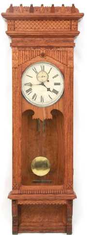 Oak Gilbert No. 10 Hanging Regulator