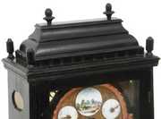 Grand Sonnerie Ebonized Bracket Clock