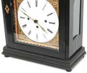 Grand Sonnerie Ebonized Bracket Clock