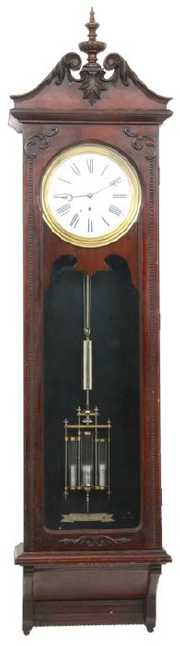 Gilbert Oak No. 20 Wall Hanging Jewelers Regulator