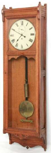 Seth Thomas Oak No. 17 Wall Regulator