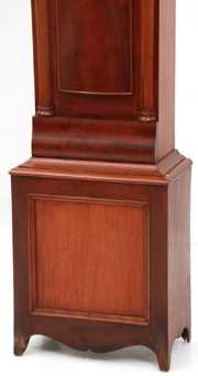 Scottish Mahogany Weight Driven Tall Case Clock