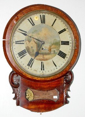 Single Fusee Tavern Style Wall Clock