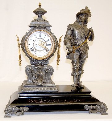 Ansonia “Don Juan” Statue Clock