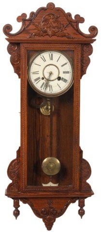 Waterbury Alton Hanging Wall Clock