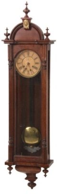 Oak Ansonia Capitol Wall Regulator