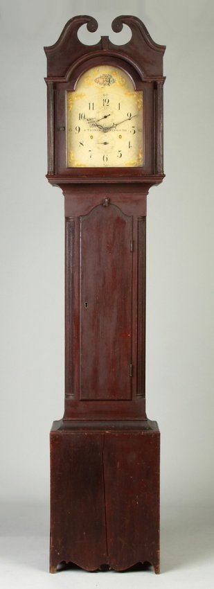 Seth Thomas Cherry Tall Case Clock