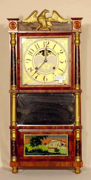 Birge & Mallory Triple Decker Clock