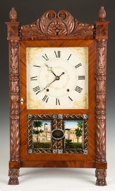 Ephraim Downs for George Mitchell Shelf Clock