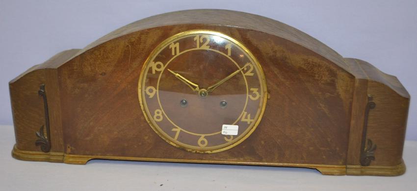 Art Deco Chiming Mantel Clock