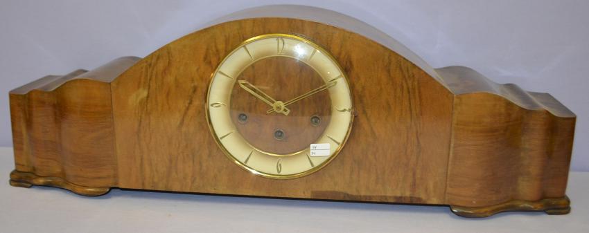 KUK Art Deco Westminster Mantel Clock