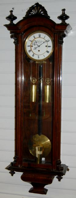 Early 3 Weight Vienna Regulator Wall Clock