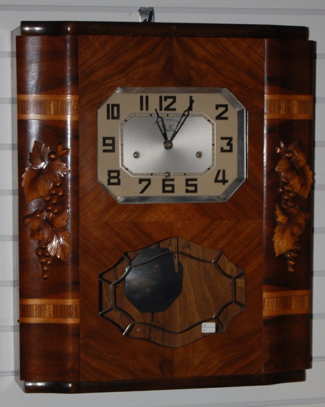 French 4 Melody Chiming Art Deco Clock