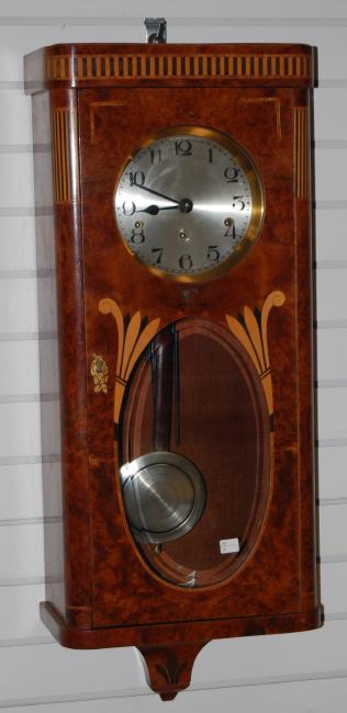 German Art Deco Chiming Box Clock