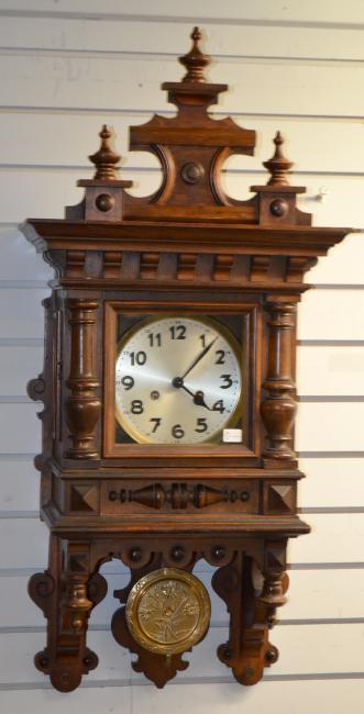 German Open Well Swinger Clock