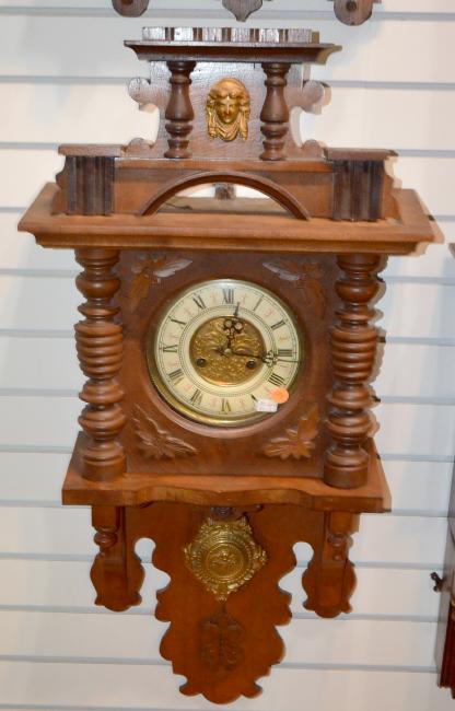 German Open Well Swinger Clock