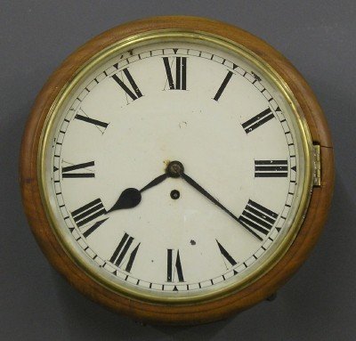 English Fusee gallery clock