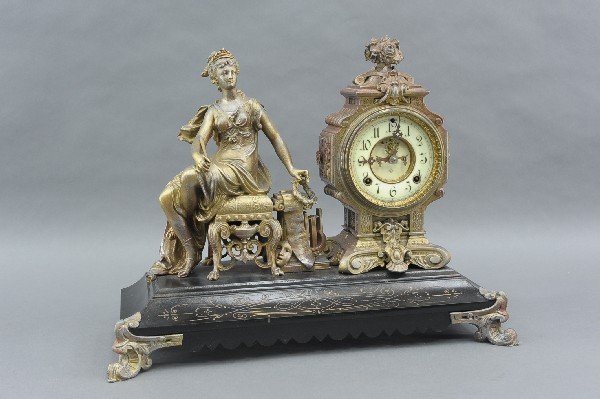 ANSONIA ‘OPERA’ STATUE CLOCK