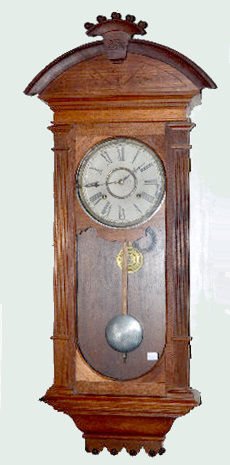 Walnut Waterbury “Ontario” Wall Clock