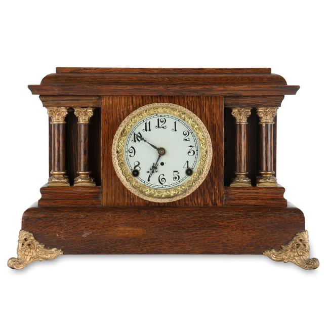 Pequegnat “Grecian” Mantel Clock