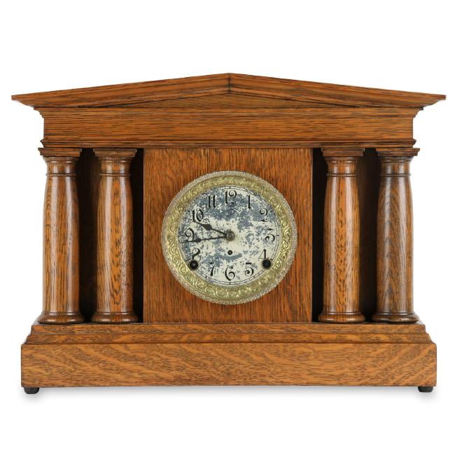 Pequegnat “Pantheon” Mantel Clock