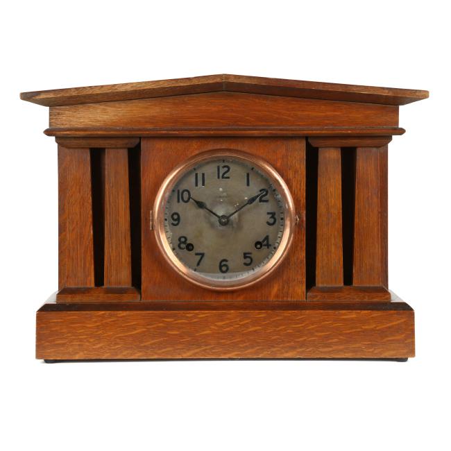 Pequegnat “Pantheon B” Shelf Clock