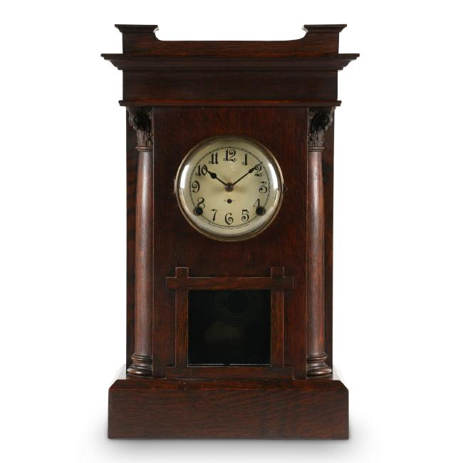 Pequegnat “Tall Hamilton” Shelf Clock