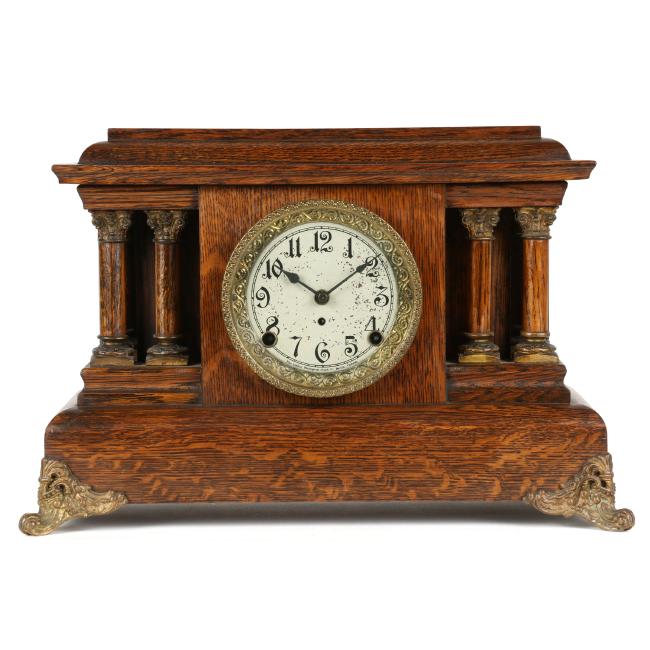 Pequegnat “Grecian” Shelf Clock