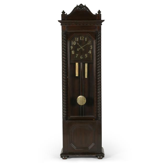 Pequegnat “Barley Twist” Tall Case Clock