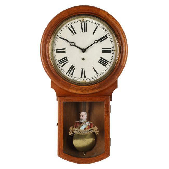 Pequegnat “King Edward 1st Issue” Wall Clock