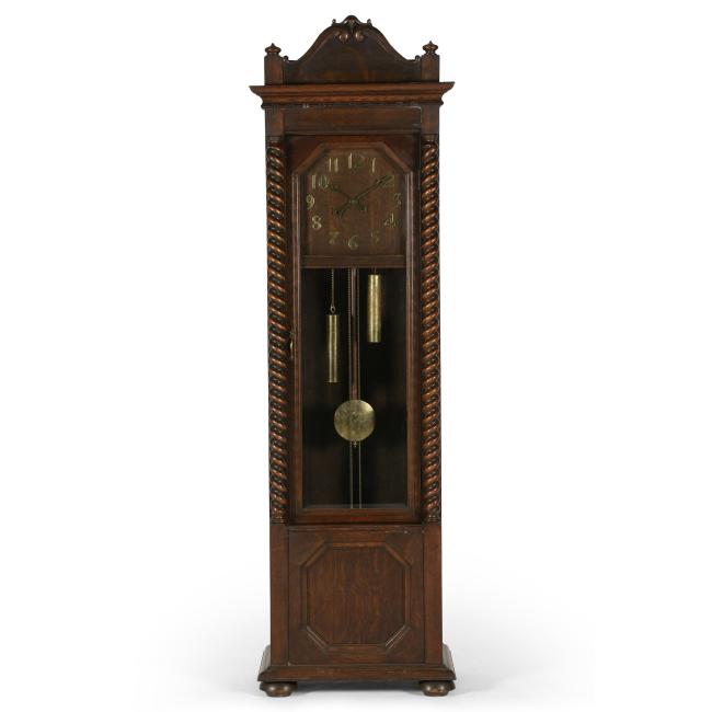 Pequegnat “Barley Twist” Tall Case Clock