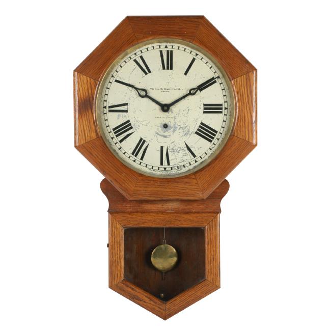 Pequegnat “Brandon 2nd Issue” School Clock