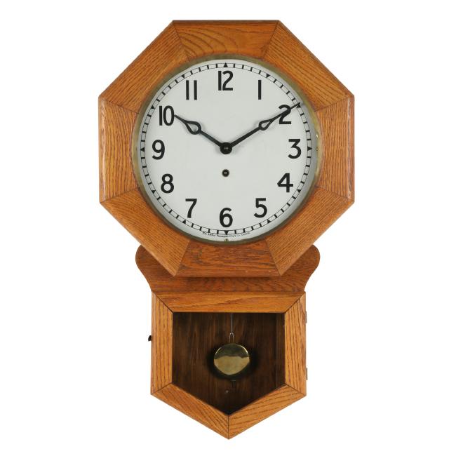 Pequegnat “Brandon 2nd Issue” School Clock