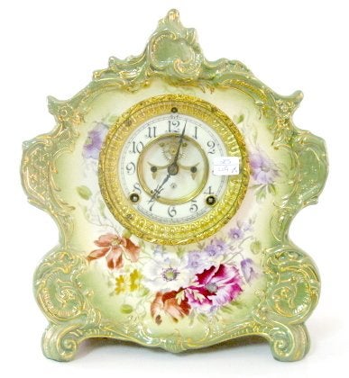 Ansonia Royal Bonn La Vogue China Clock