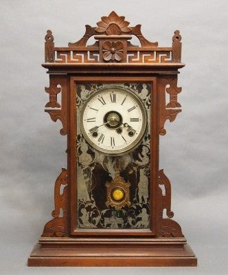 E N Welch Kitchen clock