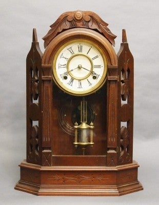 E N Welch Kitchen clock