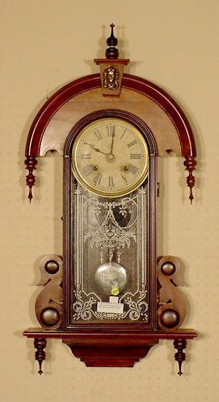 Ansonia Habana Hanging Teardrop Clock