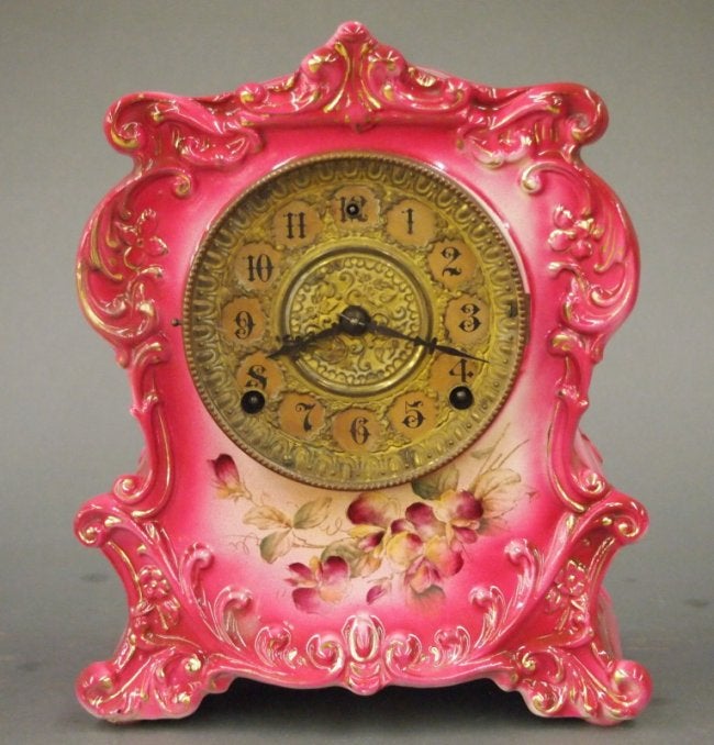 Gilbert China shelf clock