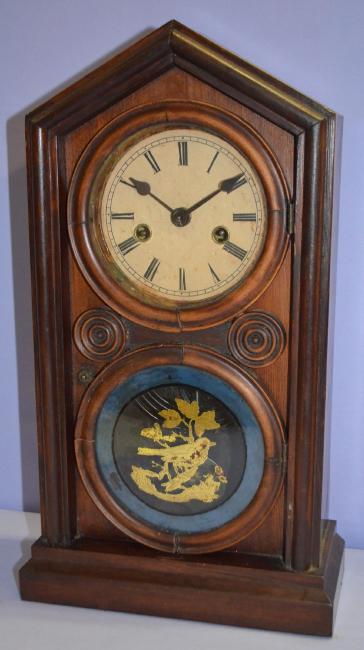 Antique E. Ingraham “Doric” Shelf Clock