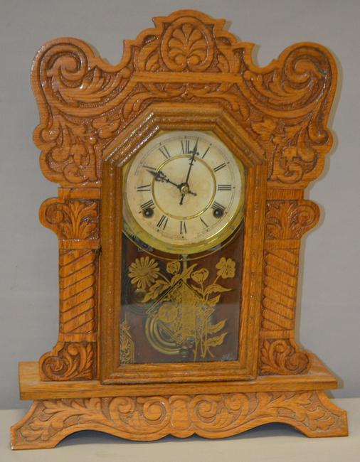 Oak Waterbury Unaka Cabinet Clock