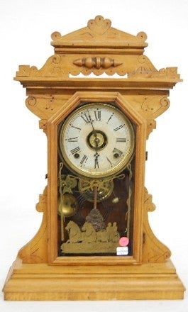 Antique Kitchen Clock w/ Alarm