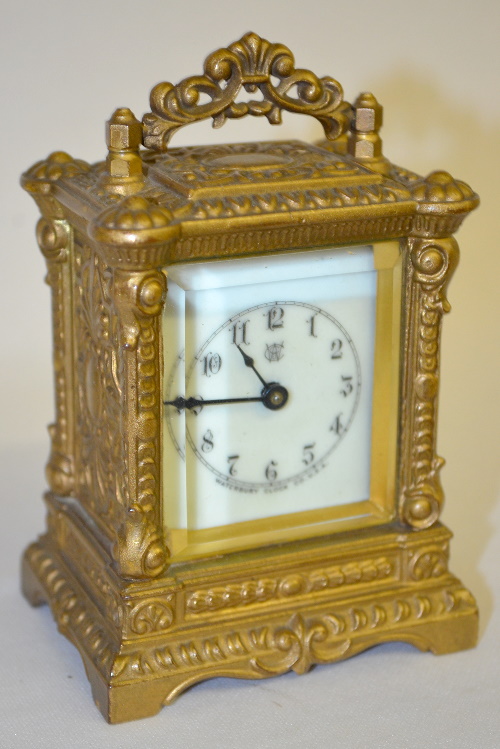 Antique Waterbury Alarm Clock with Bell